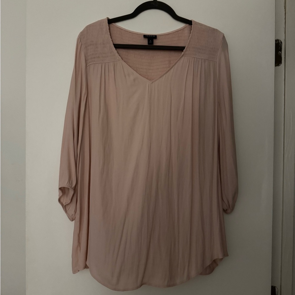 Torrid Blush Pink Blouse